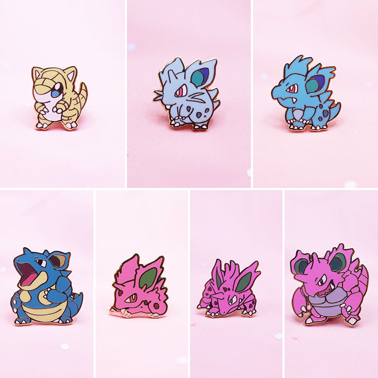 Pokedex (Kanto Region) - Pokemon Collectible Enamel Pin – REALLYBIGDILL