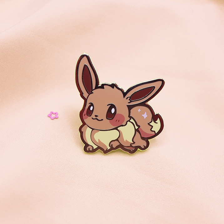 LET'S GO! EEVEE ENAMEL PIN