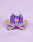 DRIFBLIM [POKEMALLOW] SOFT DYED ENAMEL PIN [MIXED GRADE] [PREORDER]