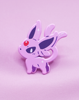 ESPEON [V2] [POKEMALLOW] SOFT DYED ENAMEL PIN [MIXED GRADE] [PREORDER]