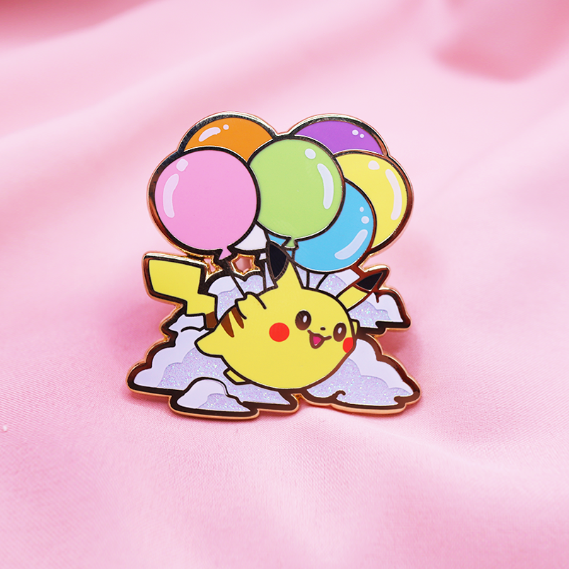 PIKA FLY ENAMEL PIN – MAMOBOT