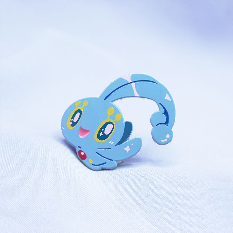 MANAPHY [POKEMALLOW] SOFT DYED ENAMEL PIN [MIXED GRADE] [PREORDER]