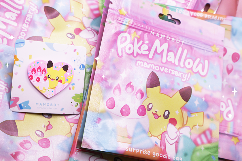 [20 PC SET] [19+1 PROMO PACK] [POKEMALLOW] SOFT DYED ENAMEL PIN [MIXED GRADE] [PREORDER]