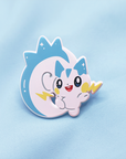 PACHIRISU [POKEMALLOW] SOFT DYED ENAMEL PIN [MIXED GRADE] [PREORDER]