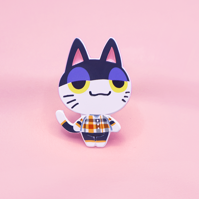 PUNCHY [AC MALLOW] SOFT DYED ENAMEL PIN