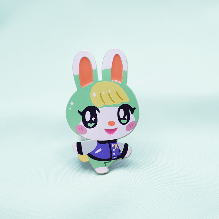 SASHA [AC MALLOW] SOFT DYED ENAMEL PIN