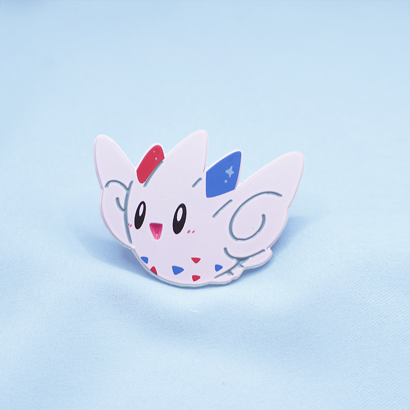 TOGEKISS  [POKEMALLOW] SOFT DYED ENAMEL PIN [MIXED GRADE] [PREORDER]