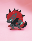 ZOROARK [POKEMALLOW] SOFT DYED ENAMEL PIN [MIXED GRADE] [PREORDER]